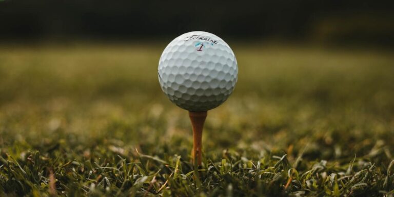 What color golf ball is easiest?